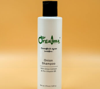 Orgatma Onion Hair Shampoo 175ml – Enriched with Onion Extract & Pro-Vitamin B5